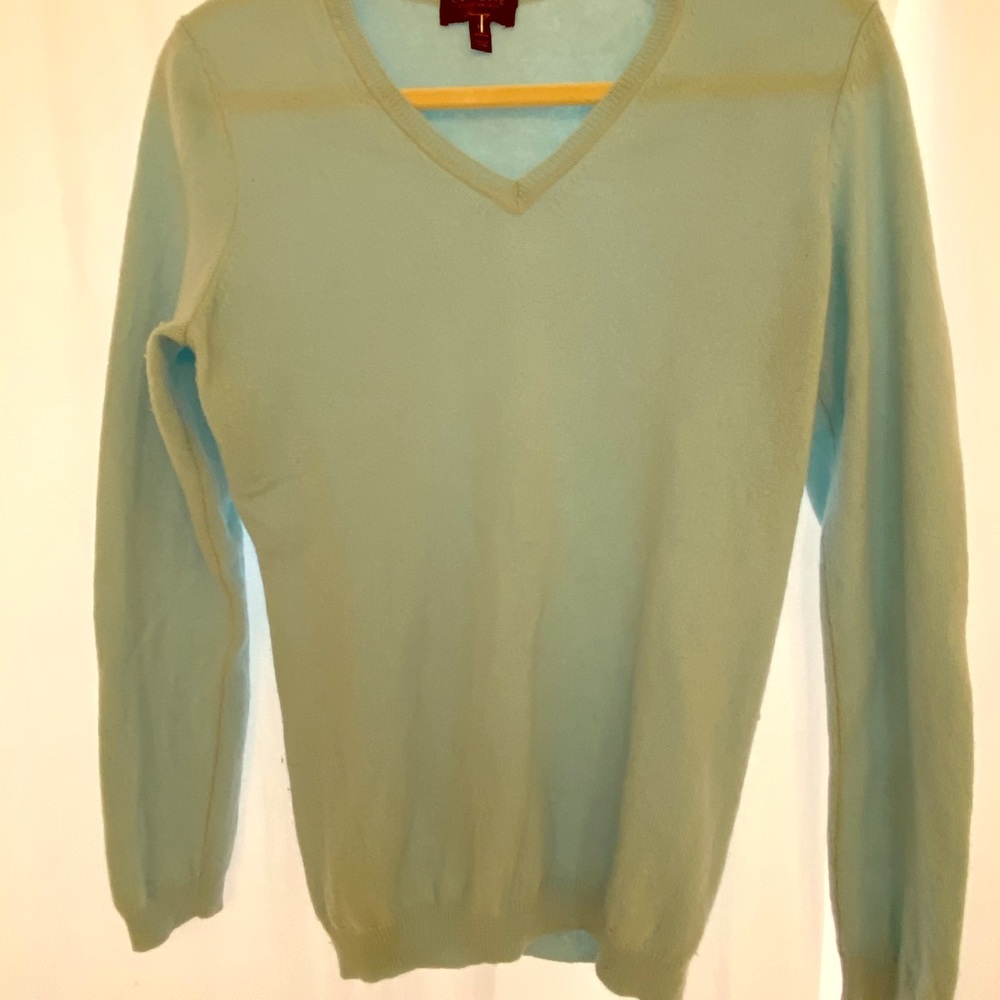 Cashmere sweater. Just in time for fall! 🍂🍁
